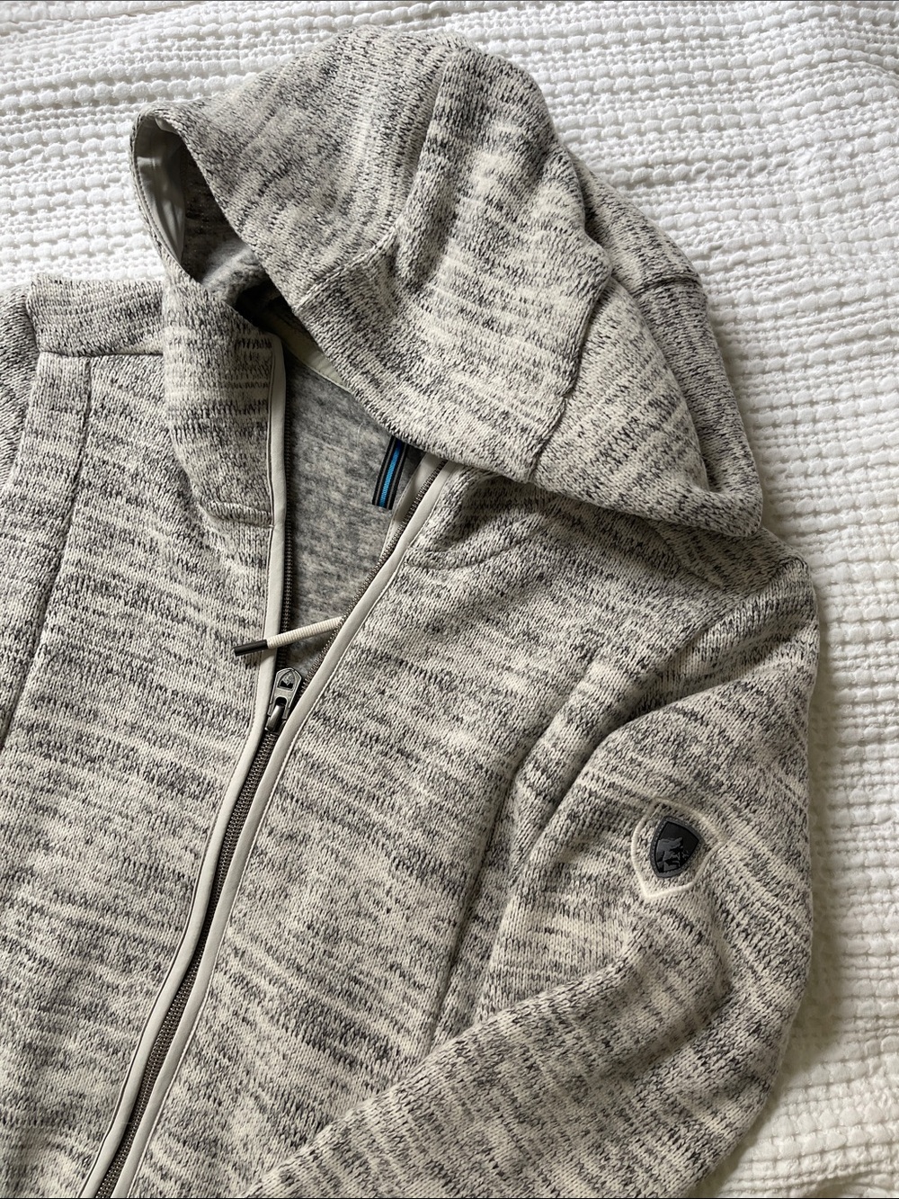 Kuhl Heathered Gray Zip Hoodie